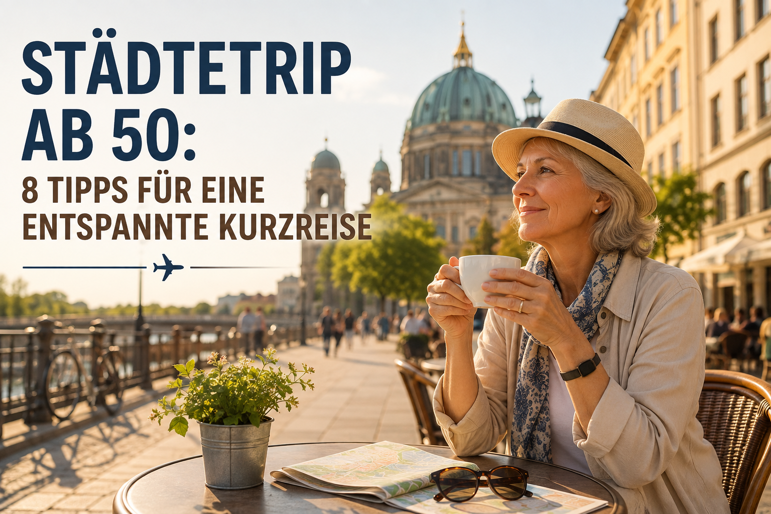 Städtetrip ab 50: 8 Tipps für eine entspannte Kurzreise